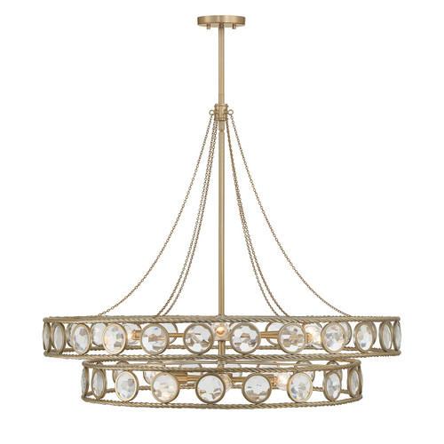 Savoy House Cologne 12 Light Pendant in Opulent Gold - 7-9381-12-338