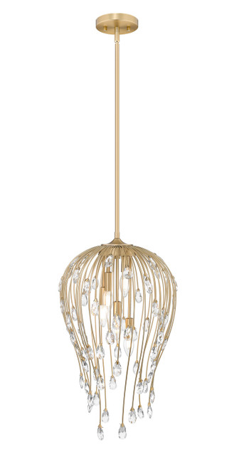 Z-Lite Gabriella Five Light Pendant in Modern Gold - 1957P15-MGLD