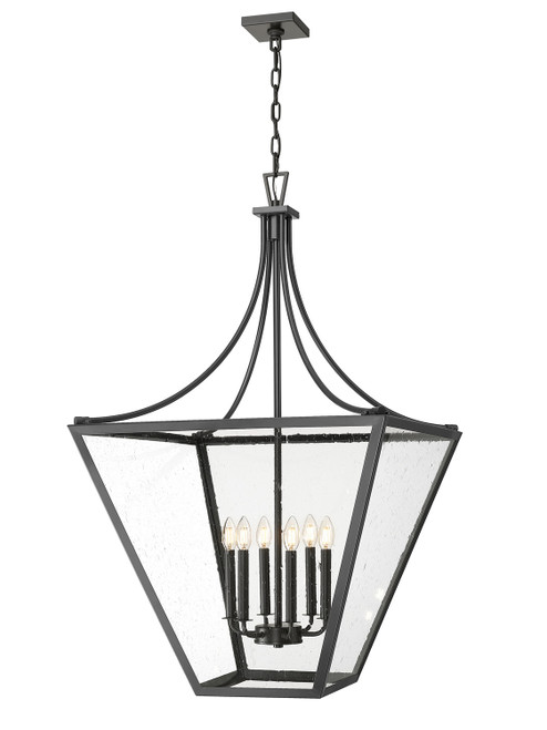 Z-Lite Montalcino Six Light Chandelier in Iron Ore - 1961-6IO