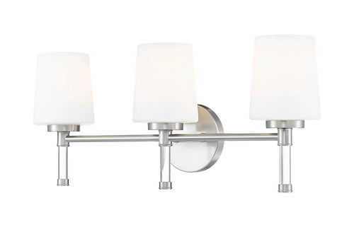 Z-Lite Henri Three Light Vanity in Brushed Nickel - 7700-3V-BN