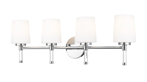 Z-Lite Henri Four Light Vanity in Chrome - 7700-4V-CH