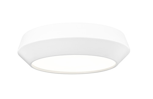 Z-Lite Quasars LED Flush Mount in Matte White - 7701F12-MW-LED