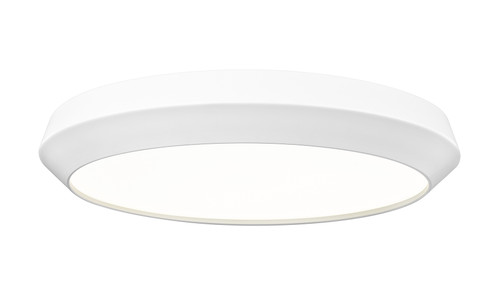 Z-Lite Quasars LED Flush Mount in Matte White - 7701F20-MW-LED