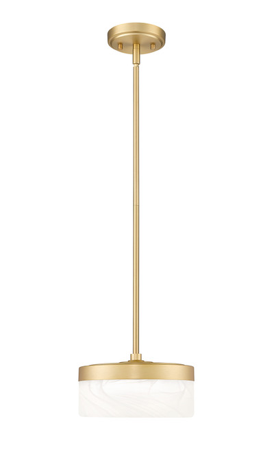 Z-Lite Renaud LED Pendant in Modern Gold - 827P9-MGLD-LED