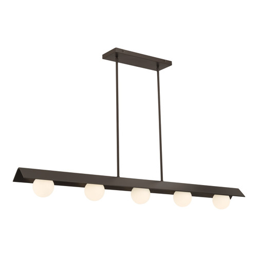 Minka-Lavery Vestra LED Linear Chandelier in Dark Bronze - 10417-860-L