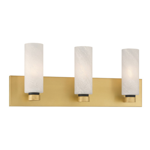 Minka-Lavery Wexmere Three Light Vanity in Legacy Brass - 12323-876