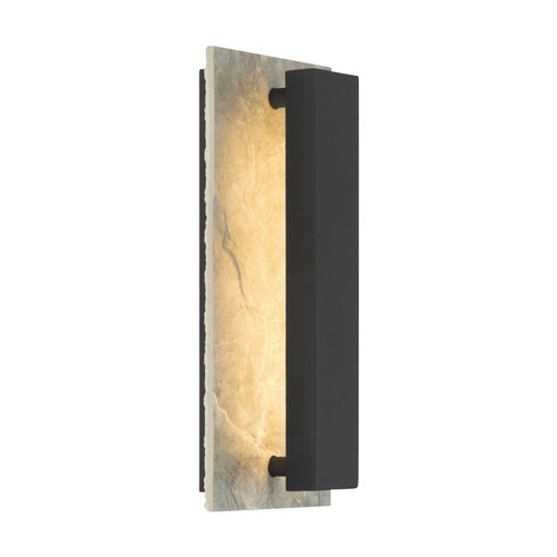 Minka-Lavery Avenelle LED Outdoor Wall Sconce in Sand Coal Black - 79300-66-L