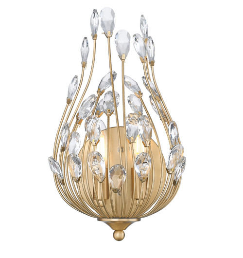 Z-Lite Gabriella Two Light Wall Sconce in Modern Gold - 1957-2S-MGLD