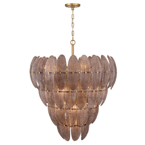 Metropolitan Marclaire 15 Light Pendant in Legacy Brass - N2249-BR-732