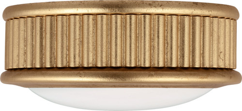 Visual Comfort Studio Ritz LED Flush Mount in Gild/Gild - PCF1001GD