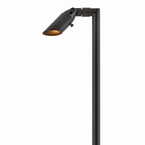 Hinkley Hardy Island Accent Spot Light LED Spot Light and Stem in Brass Satin Black - 16507BSK