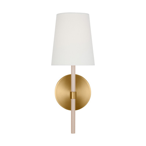 Visual Comfort Studio Monroe One Light Wall Sconce in Burnished Brass - KSW1081BBSBLH