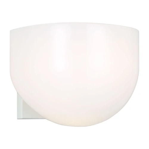 Visual Comfort Studio Cheverny One Light Vanity in Matte White - LXV1001MWT