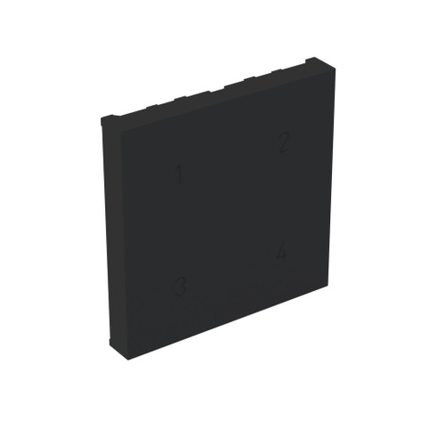 Legrand adorne Smart Scene Controller with Netatmo Color Change Kit in Graphite - WNACB40CKITG1