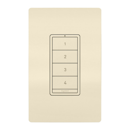 Legrand radiant Wireless Smart Scene Controller with Netatmo in Light Almond - WNRCB40LA