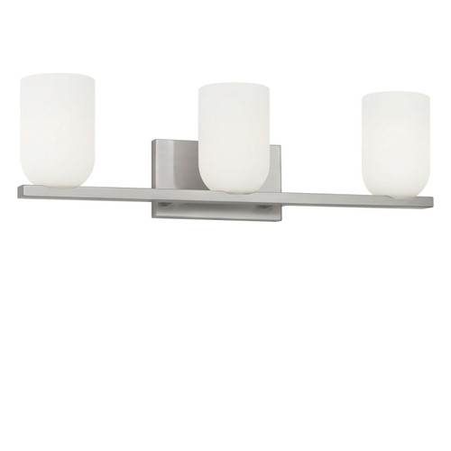 Generation Lighting Neblina Three Light Vanity in Brushed Nickel - GLV1973BNE