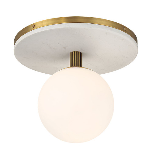 Eurofase Carnagie LED Flush Mount in Antique Brass - 49915-013