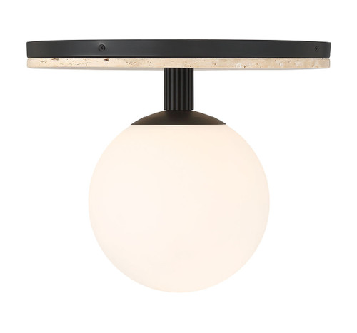 Eurofase Carnagie LED Flush Mount in Matte Black - 49915-023