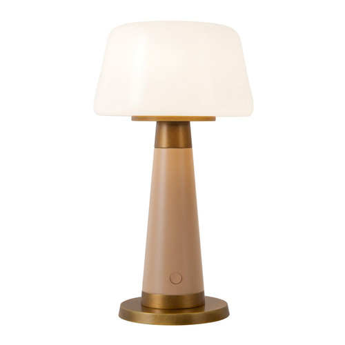 Alora Clemence LED Table Lamp in Peach - TL314106PEC