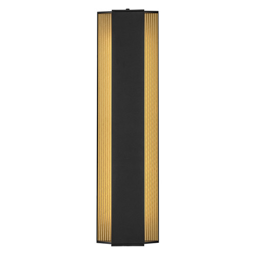 Hinkley Strata LED Wall Sconce in Black - 27584BK