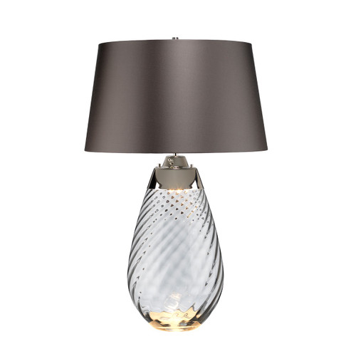Lucas + McKearn Lena Two Light Table Lamp in Smoke - TLG3026L