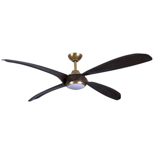Minka Aire Mortyn 60"Ceiling Fan in Legacy Brass - F698L-LBR/DO