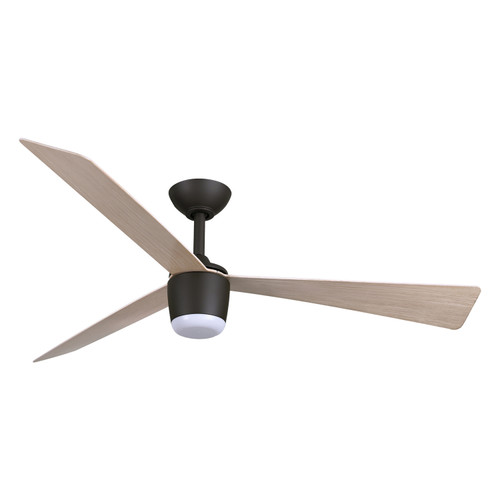 Minka Aire Elavan 52"Ceiling Fan in Dark Bronze - F744L-DB/ASW