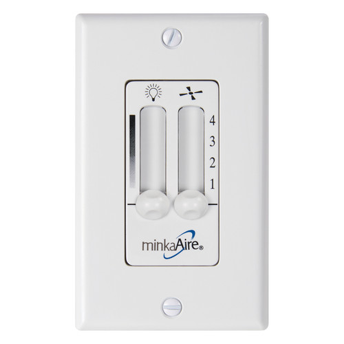 Minka Aire Aluma Wall Control in White - WC106L