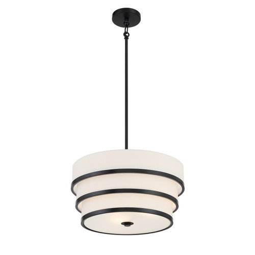 Minka-Lavery Cascade Three Light Pendant in Coal - 2443-66A