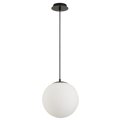 Quorum Luna LED Pendant in Black - 3-6730-15