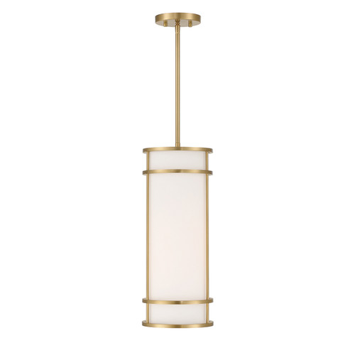 Savoy House Porter One Light Mini Pendant in Warm Brass - 7-5699-1-322