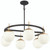 George Kovacs Alluria Pendant in Weathered Black with Autumn Gold, P1356-618