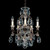 Schonbek Renaissance Five Light Chandelier in Heirloom Bronze - 3769-76