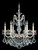 Schonbek La Scala Six Light Chandelier in Parchment Gold - 5072-27R