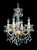 Schonbek La Scala Four Light Chandelier in Heirloom Gold - 5344-22R