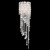 Schonbek Chantant Two Light Wall Sconce in Polished Stainless Steel - CH0833N-401R