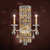 Schonbek Siena Two Light Wall Sconce in Antique Silver - RS8332N-48R