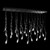 Schonbek Secret Garden LED Pendant in Black - S2423L-51OH