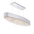 Schonbek Eclyptix LED LED Linear Pendant in Polished Stainless Steel - S6336-401RS2