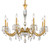 Schonbek Napoli Eight Light Chandelier in Etruscan Gold - S7608N-23R