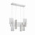 Eurofase Coburg LED Chandelier in Silver - 37345-036 Eurofase Coburg LED Chandelier in Silver - 37345-036