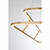 Eurofase Cadoux LED Chandelier in Gold - 43877-027 Eurofase Cadoux LED Chandelier in Gold - 43877-027