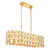 Eurofase Perrene Eight Light Chandelier in Gold - 44287-020