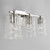 Capital Lighting Burke Three Light Vanity in Polished Nickel - 143531PN-517