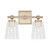 Capital Lighting Breigh Two Light Vanity in Brushed Champagne - 144821BS-523 Capital Lighting Breigh Two Light Vanity in Brushed Champagne - 144821BS-523