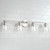 Capital Lighting Portman Four Light Vanity in Brushed Nickel - 148641BN-537 Capital Lighting Portman Four Light Vanity in Brushed Nickel - 148641BN-537