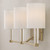 Capital Lighting Ingrid Three Light Vanity in Matte Brass - 157031MA-715 Capital Lighting Ingrid Three Light Vanity in Matte Brass - 157031MA-715