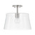 Capital Lighting Baker One Light Pendant in Brushed Nickel - 246911BN