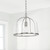 Capital Lighting Madison One Light Semi Flush Mount in Brushed Nickel - 247011BN