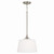 Capital Lighting Presley One Light Dual Mount Semi Flush/Pendant in Brushed Nickel - 248911BN